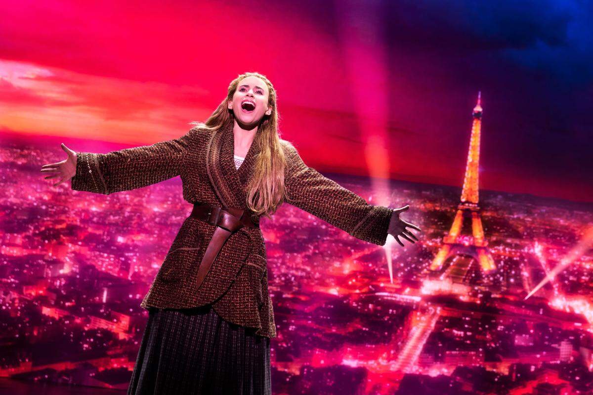 Lila Coogan as Anya in the national tour of “Anastasia,” which is coming to Charlotte in late April.