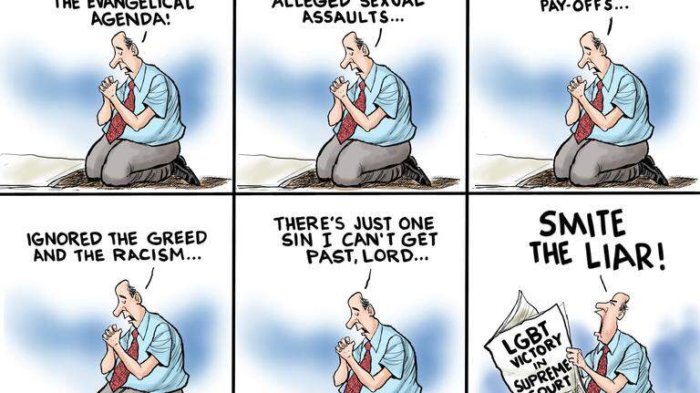 Kevin Siers cartoon: The Supreme Court’s LGBT decision