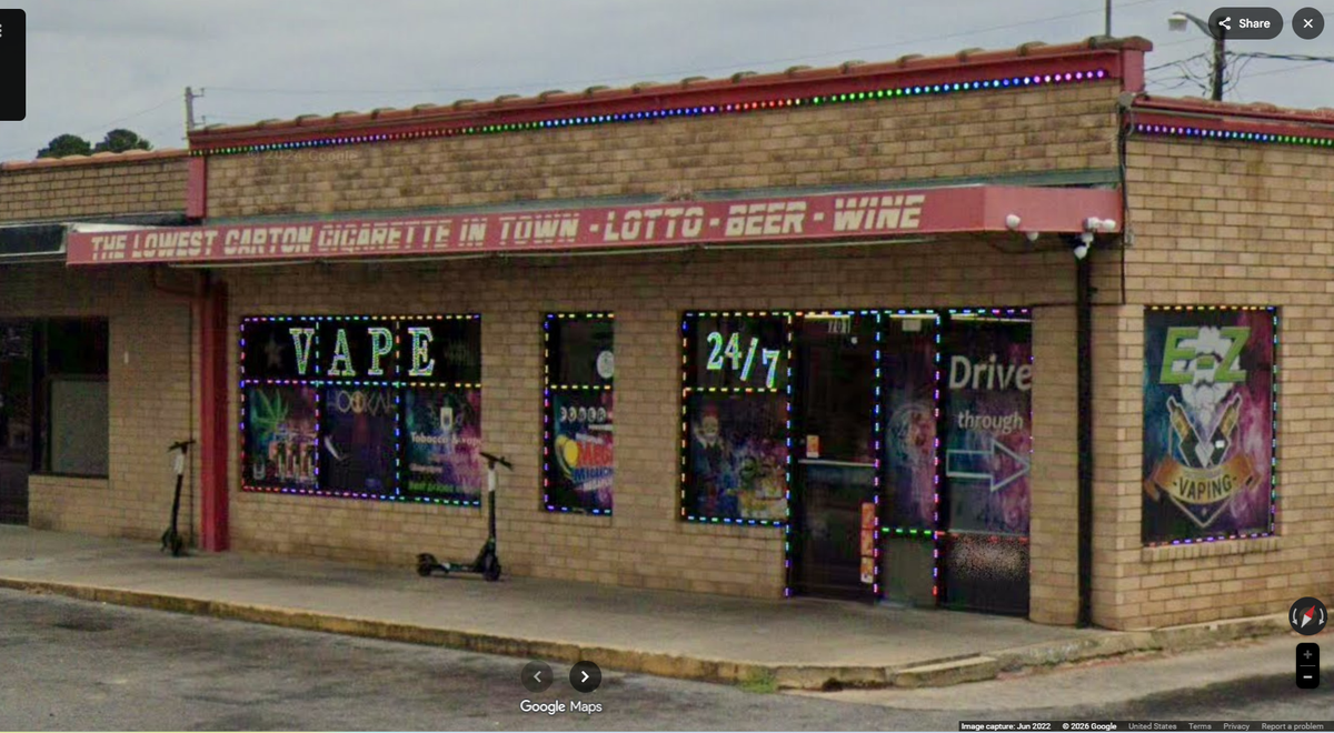 A 14-year-old boy is accused of using a gun to rob the EZ Pass Tobacco store in Kinston on Sunday, May 10, police says.