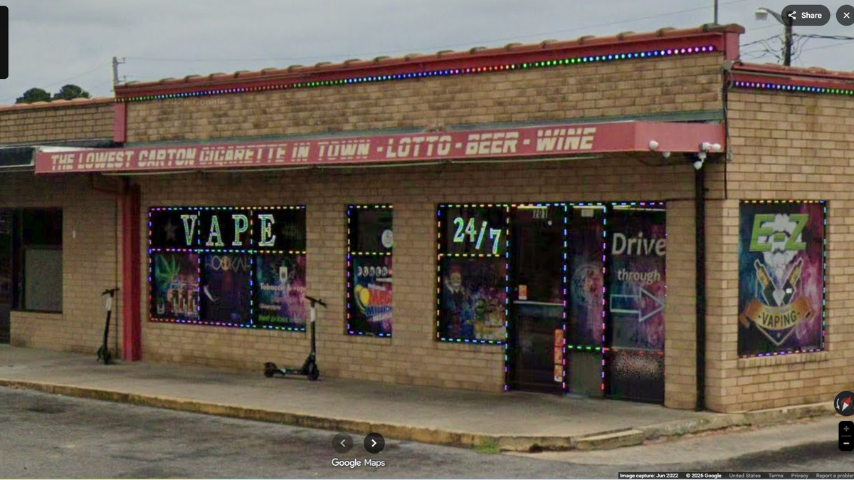 A 14-year-old boy is accused of using a gun to rob the EZ Pass Tobacco store in Kinston on Sunday, May 10, police says.