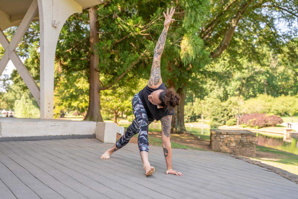 The Trans Yoga Project attempts to de-emphasize conceptions of yoga as a fitness class.