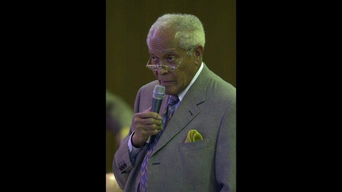 In this 2001 file photo, then-NC Sen. Charlie Smith Dannelly spoke in support of an ammendment to strip the posting of the Ten Commandments from a measure being discussed in the legislature. Dannelly said several times he felt that posting the Ten Commandments in schools was ‘indoctrination.’