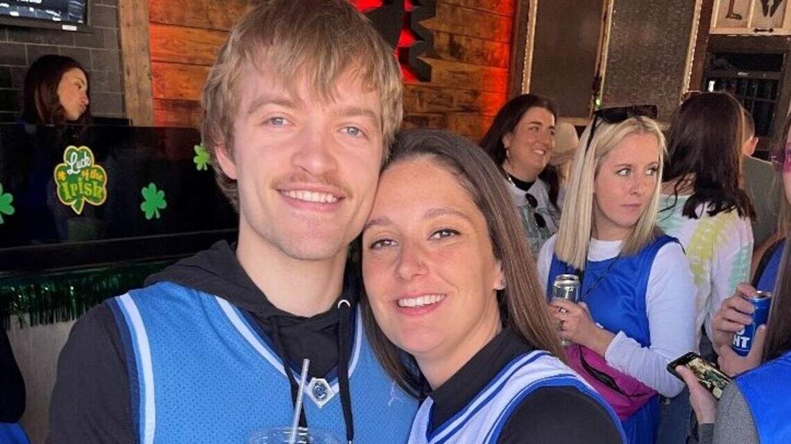 She’s a Blue Devil. He’s a Tar Heel. The Final Four game is on their wedding day.