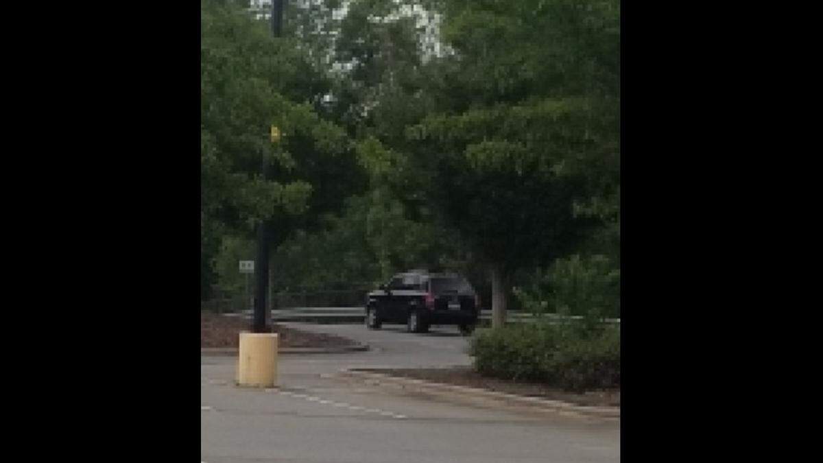The Lincolnton Police Department released a series of photos of the SUV suspected of being involved in the incident.