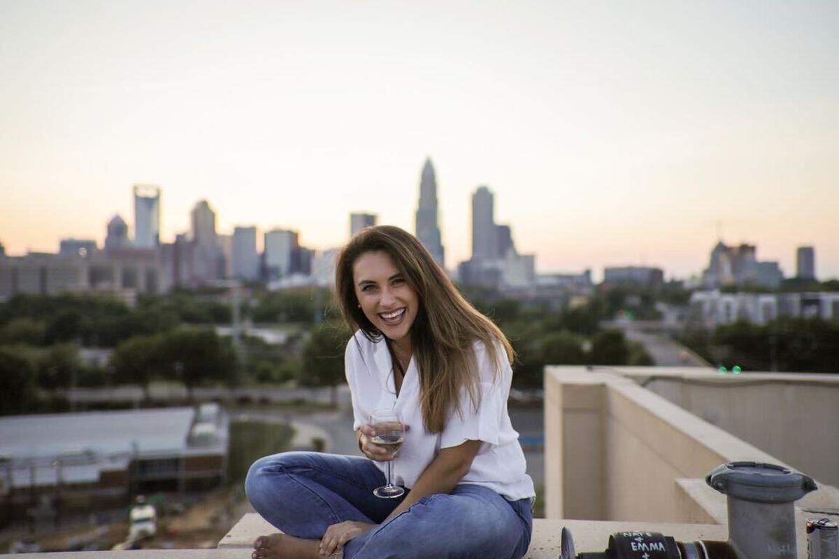 Maceon McCraken, a local TikTok influencer who posts real estate content in the Charlotte area.