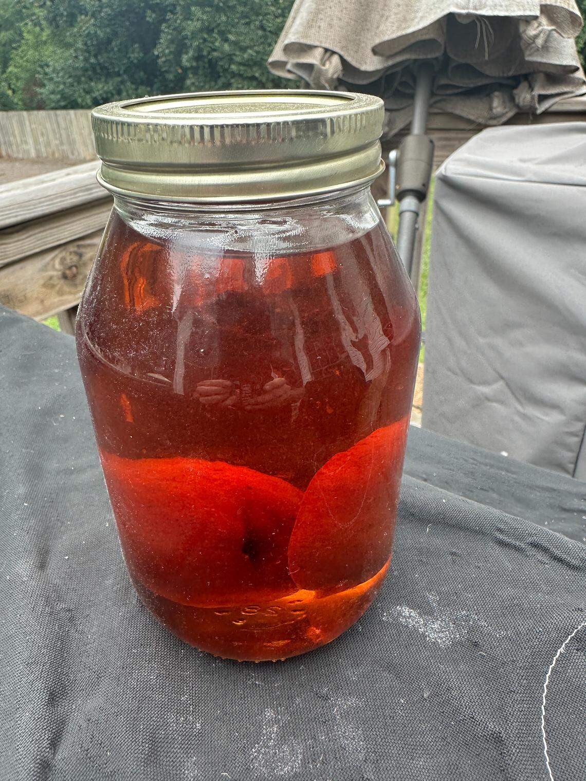 NASCAR promoter Humpy Wheeler liked to keep a jar of moonshine on his desk at Charlotte Motor Speedway. It often served as a conversation piece when the talk turned to NASCAR’s roots. Wheeler gave a jar of the moonshiner to racing broadcaster Doug Rice in 2008 when he retired, and Rice still has it.