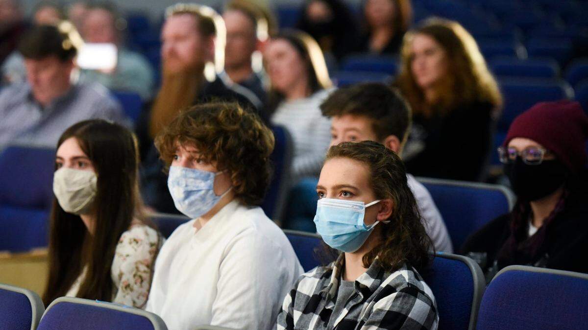 Charlotte-Mecklenburg Schools students and teachers are adjusting to the end of the district’s COVID mask mandate. In other school systems, masks have been optional for much of the last school year. Photo from Lake Norman High School.