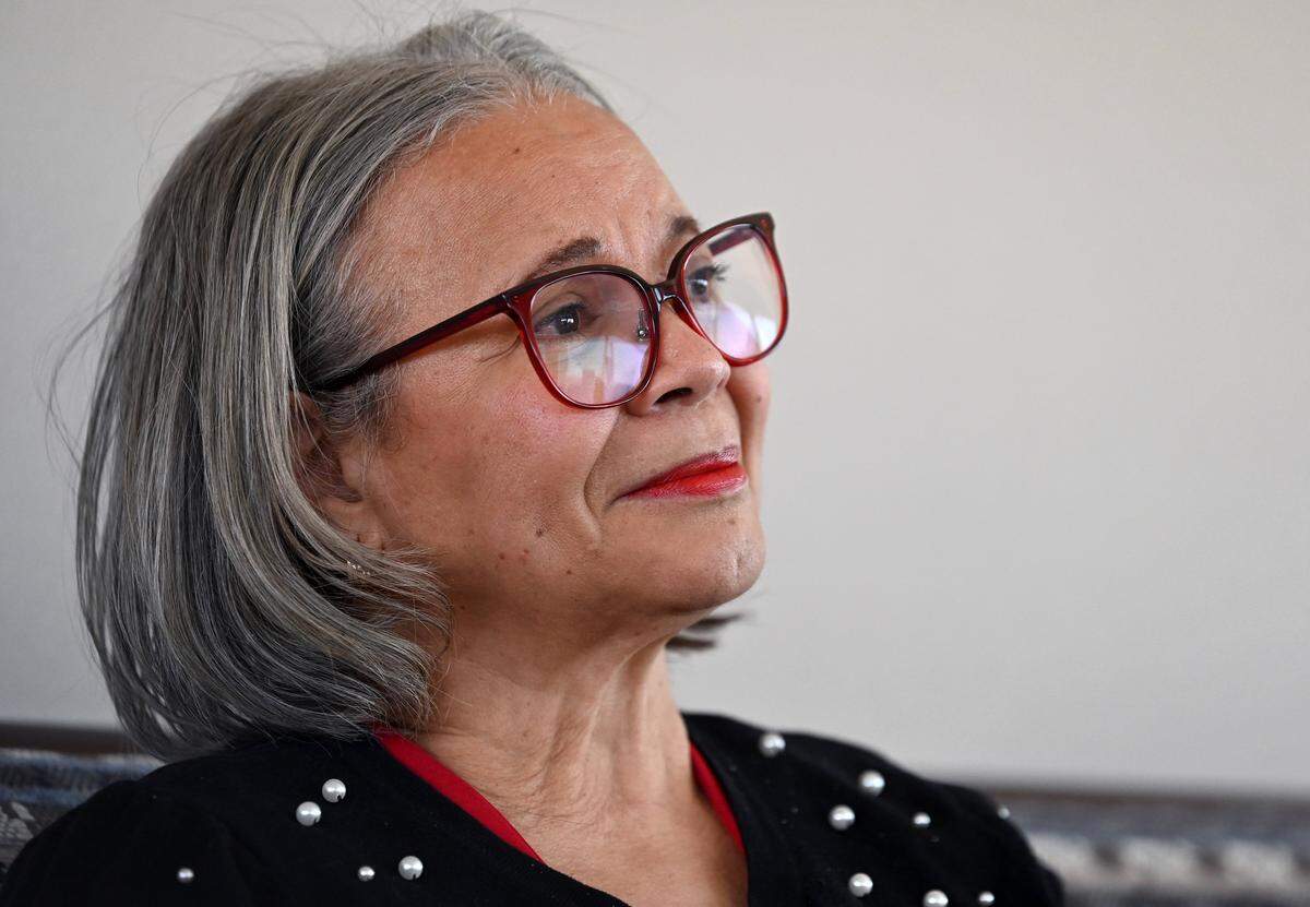 Charlotte mayor Vi Lyles listens to a question during an interview on Monday, February 16, 2026 at the Charlotte-Mecklenburg Government Center in Charlotte, NC. Lyles has been the mayor of Charlotte since 2017.