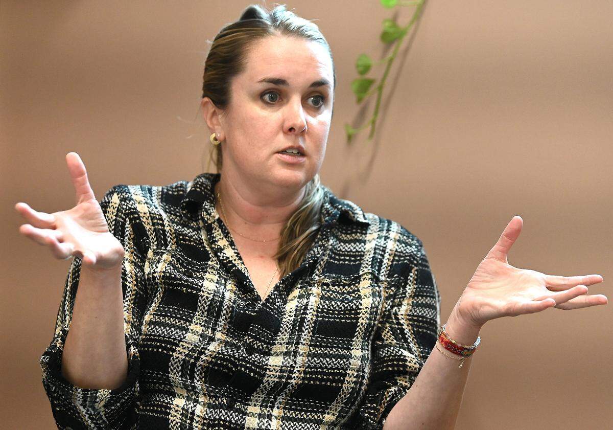 Co-Executive director and lawyer Becca O'Neill for Carolina Migrant Network on Thursday, December 4, 2025.