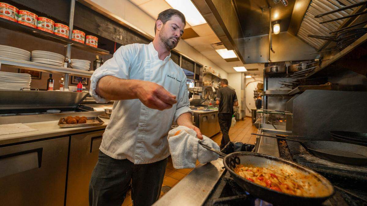 Chef Richard Cranmer is the owner of Zinicola Italian Restaurant in Ballantyne.