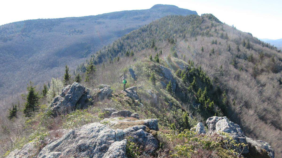 Battling fog, a North Carolina National Guard Blackhawk helicopter crew on Wednesday, June 5, 2019,  airlifted an injured hiker off a trail on Grandfather Mountain, the highest peak east of the Mississippi River. Three Charlotte Fire Department rescuers were aboard the helicopter.