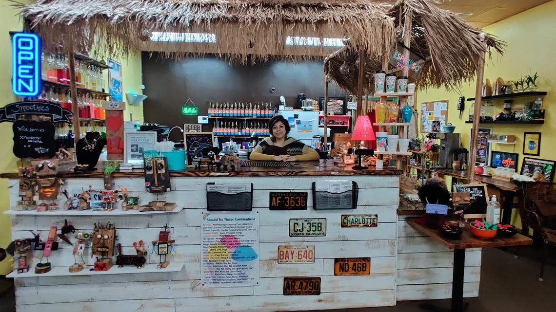 Julie Shrader owns The Sweet Life Cafe.