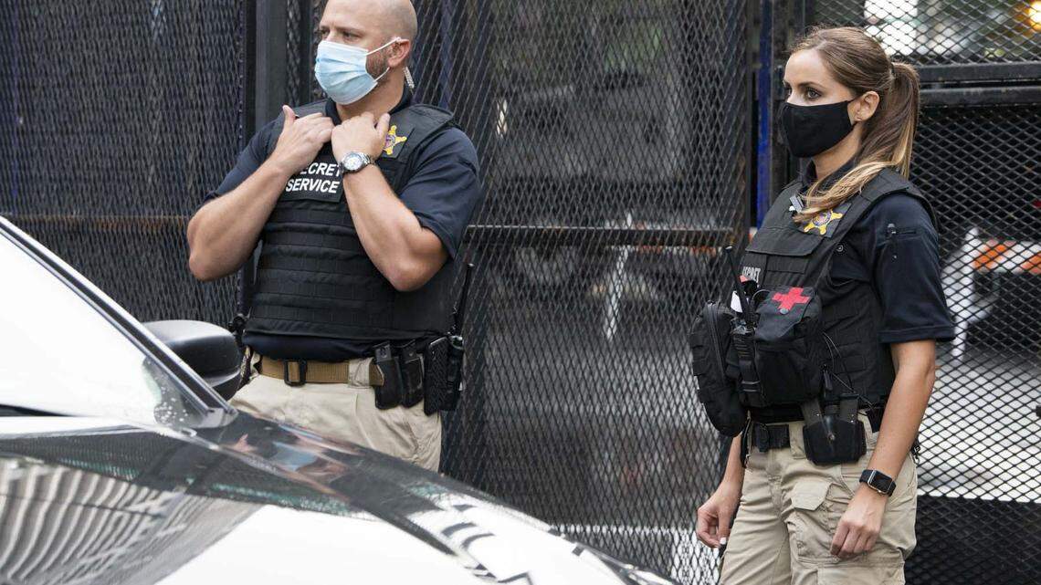 Arrest made over RNC 2020 security violation after man jumped a four-foot fence
