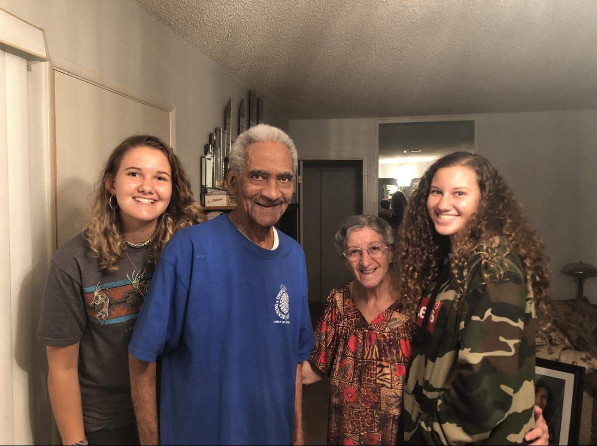 Robert Cheeseboro and family: Nicole, 19, on the left, his wife, Margrit, and Samantha, 17.