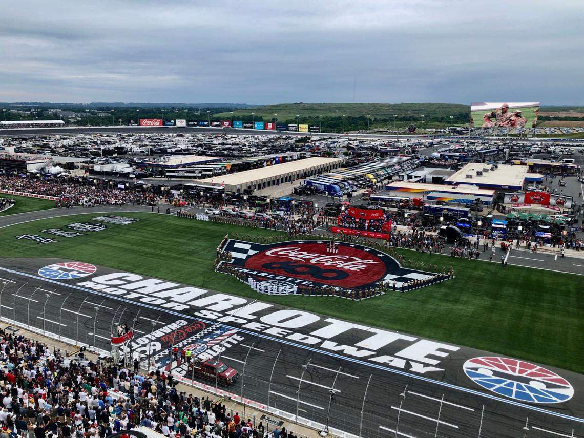 Charlotte Motor Speedway hosts the 66th running of the Coca-Cola 600 on Sunday, May 25, 2025. Jeff Siner/The Charlotte Observer