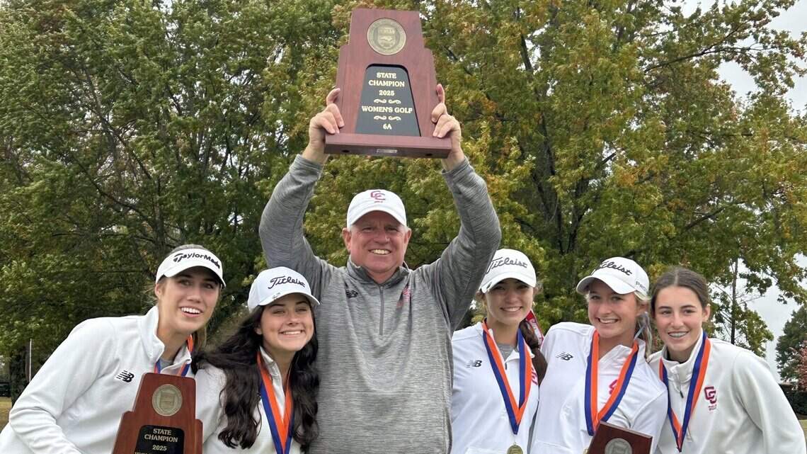 Five Observer-area players, teams win NCHSAA state championships in girls’ golf