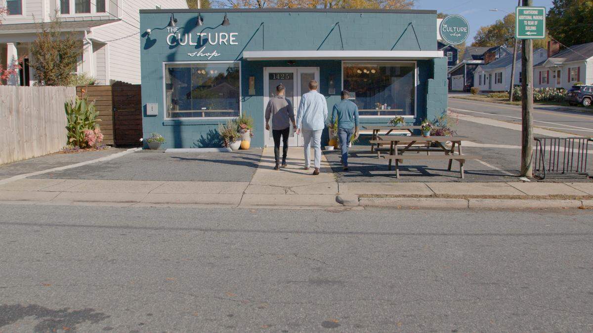 Edwards filmed at some of his favorite local businesses, including The Culture Shop, Legion Brewing and Art with Frnk and Co.