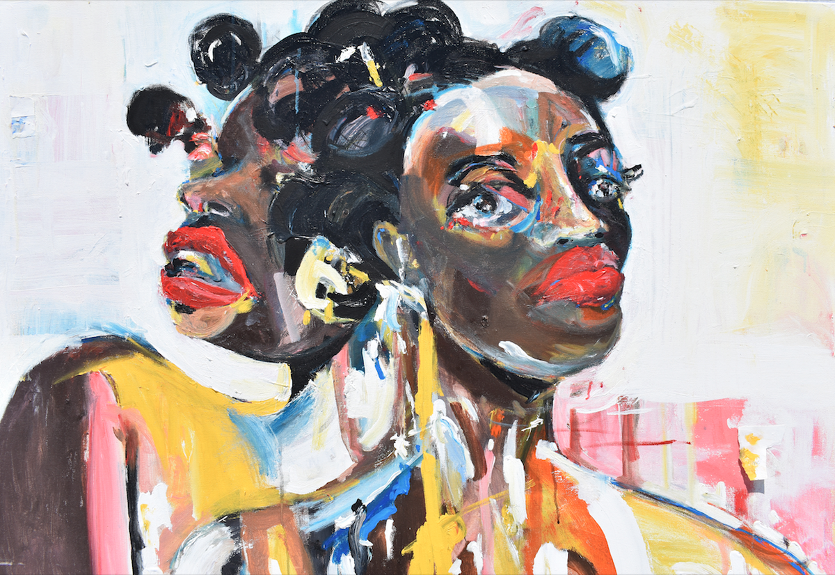 View Janusian Things by Jared McGriff at Inter | Sectionality: Diaspora Art from the Creole City, open through January at the Harvey B. Gantt Center.