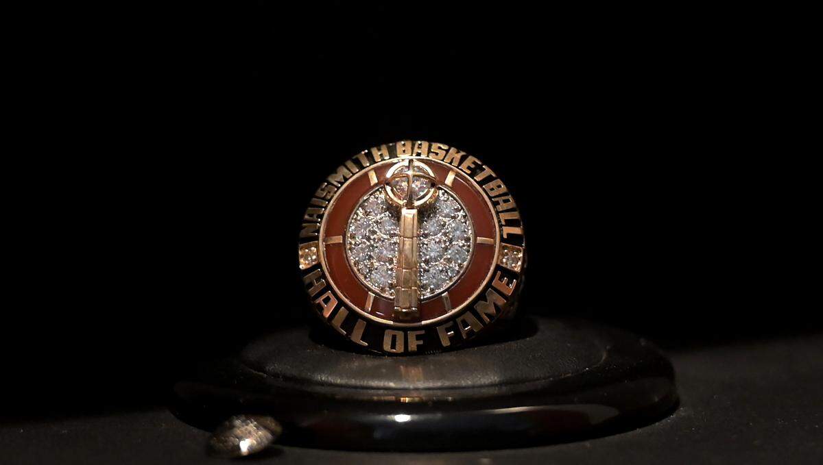 Among the mementos in the collection of former UNC Tar Heel, ABA and NBA basketball player Charlie Scott is his Naismith Basketball Hall of Fame ring. Scott was a two-time All-American and three-time all Atlantic Coast Conference selection. He was inducted into the Naismith Memorial Basketball Hall of Fame in 2018.