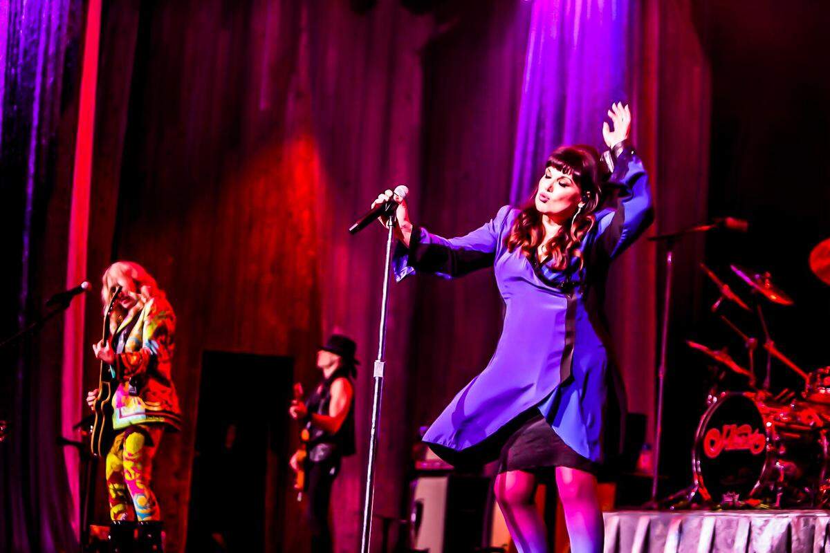 Ann Wilson of Heart, in a photo provided by the tour. These are not from Wednesday night's show at PNC Music Pavilion.
