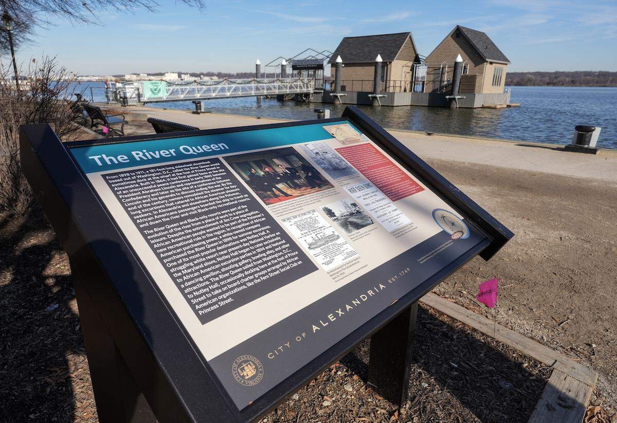 The African American Heritage Trail memorializes contributions made by Black communities in Alexandria.
