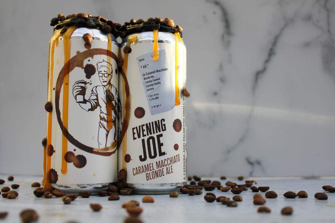 Amp up your at-home party with a caramel macchiato blonde ale from Catawba Brewing Co.