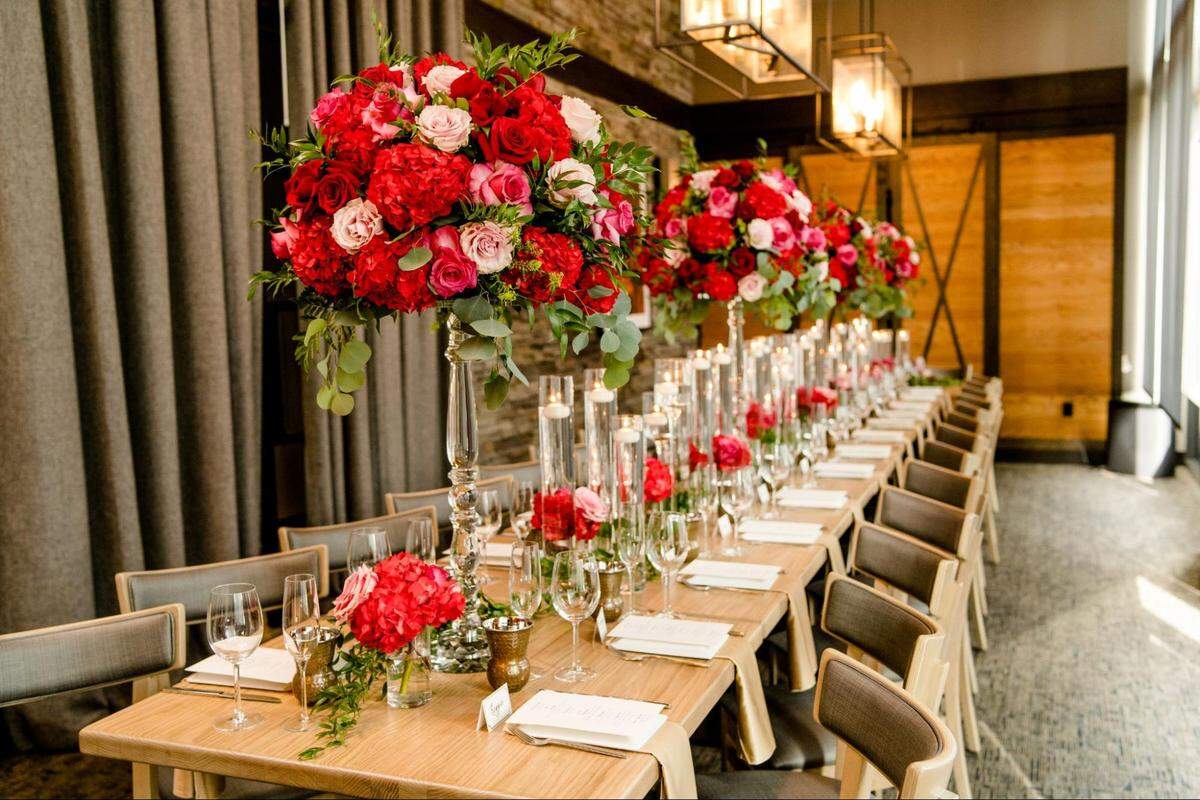 April’s Floral Expressions struggled to obtain silk flowers for brides during 2020.