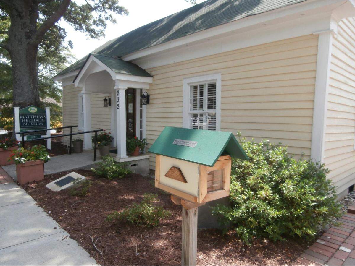 Stop by the Matthews Heritage Museum to learn more about the town’s history.
