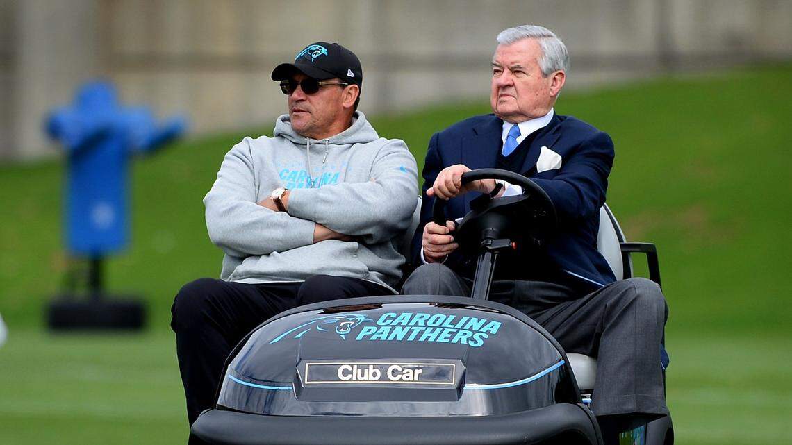 Former Panthers coach, players react to Panthers founder Jerry Richardson’s death