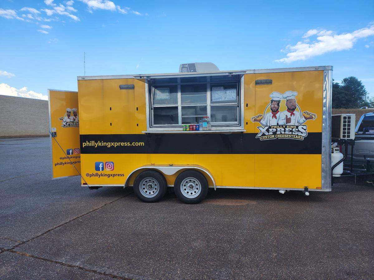 Motor City Grille’s Philly King Xpress truck sells handcrafted cheesesteaks.