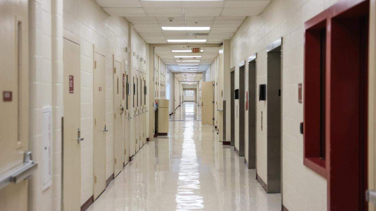 The Mecklenburg County Detention Center.