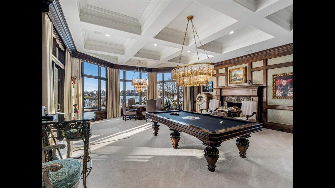 The Moores put their six-bedroom home on the market for $9.9 million, according to its listing by Realtor Kandi Lowe of RE/MAX Executive
