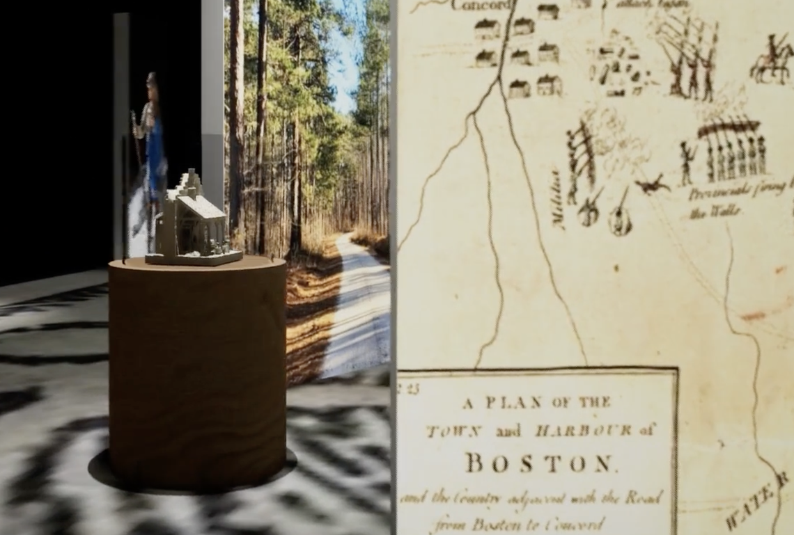 “American Revolution, the Augmented Exhibition” will allow visitors walk through interactive visual displays when it comes to Charlotte in 2026.