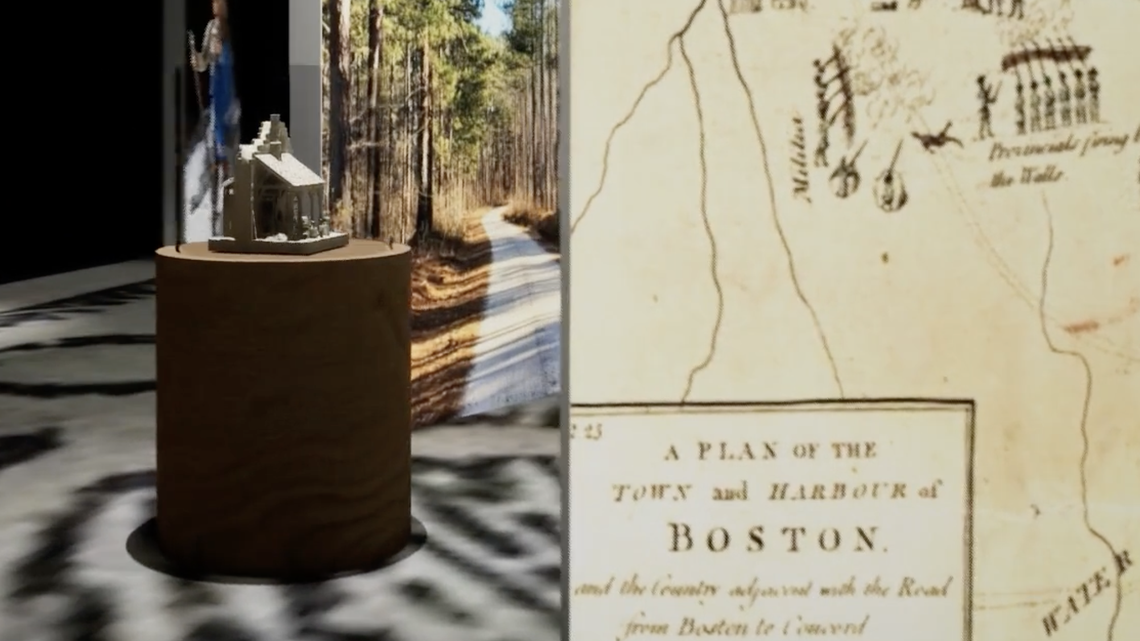 “American Revolution, the Augmented Exhibition” will allow visitors walk through interactive visual displays when it comes to Charlotte in 2026.