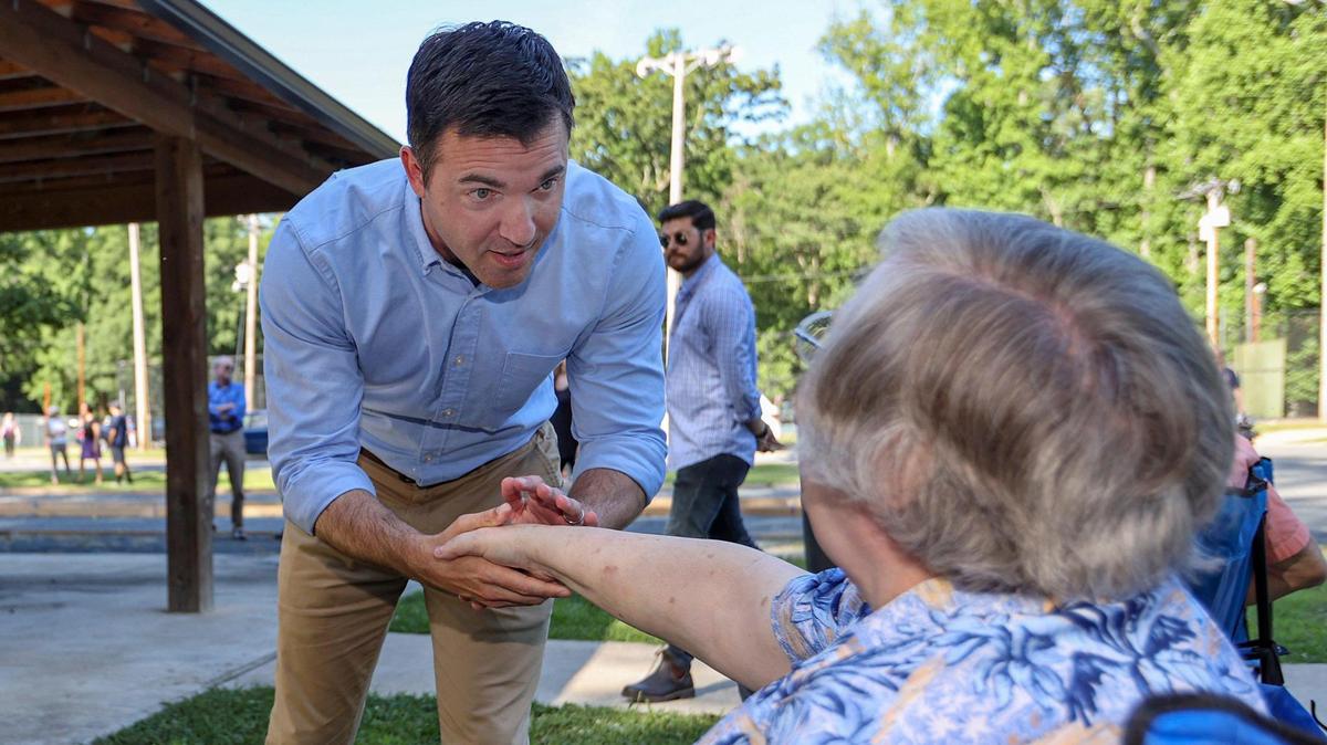 Jeff Jackson announced Friday that he will run for Congress in a district that includes much of Mecklenburg and Gaston counties.