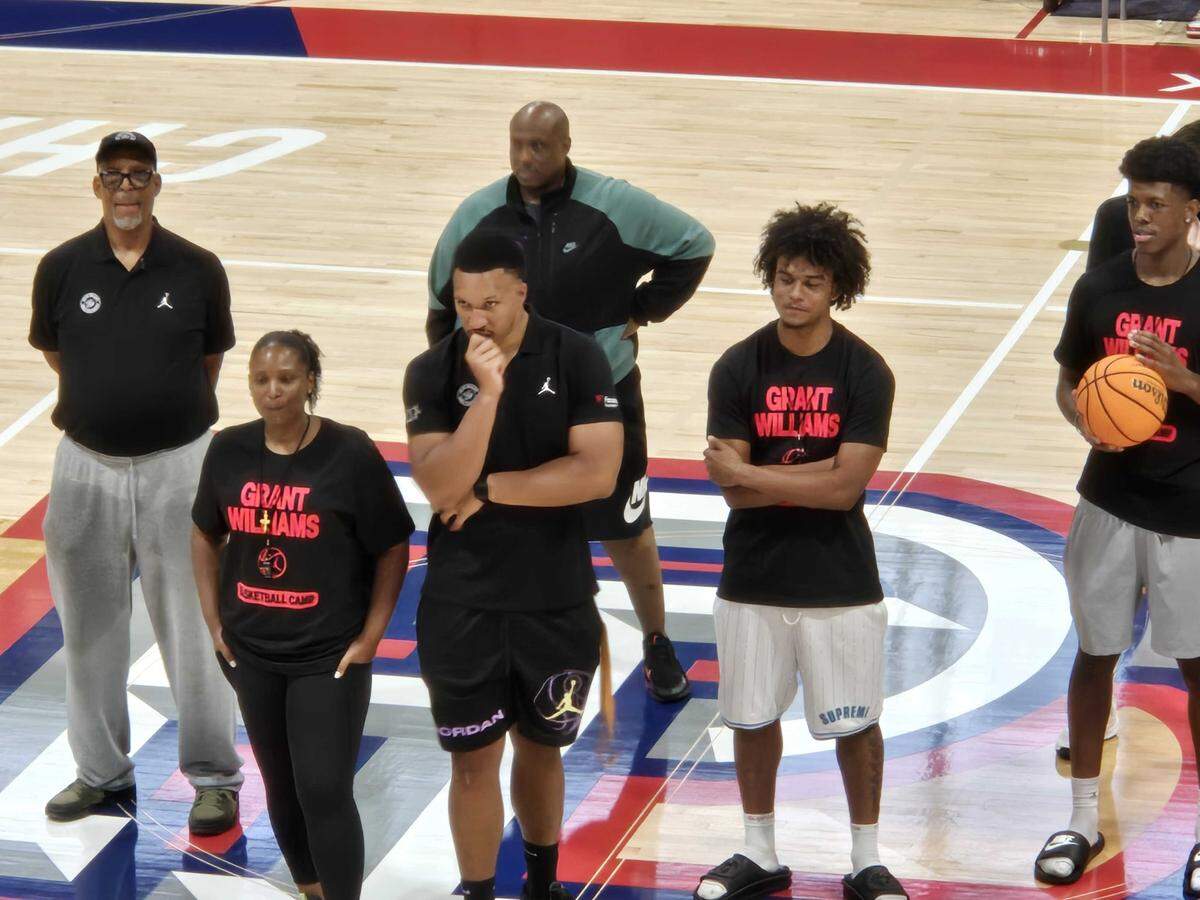 Grant Williams is holding the third annual Grant Williams Family Foundation Basketball Camp at Providence Day School this week.