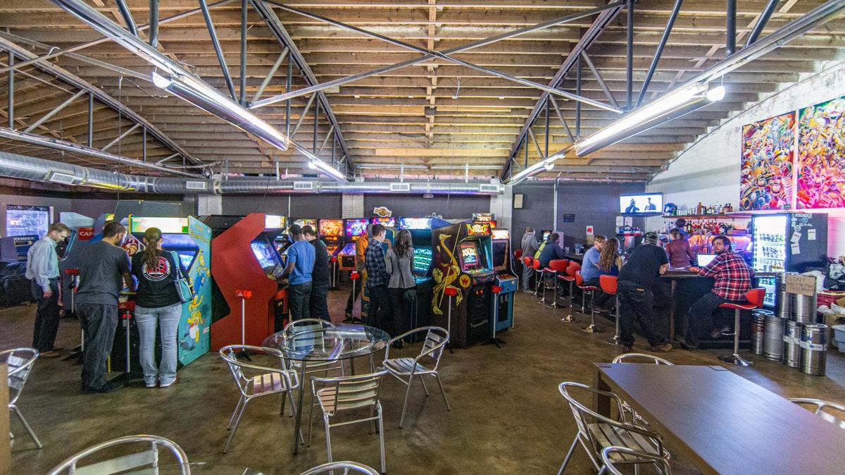 Abari Game Bar on Davidson Street in Villa Heights.