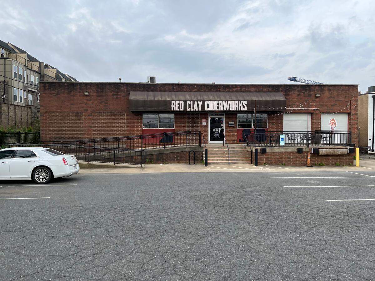 Red Clay Ciderworks’ lease is up at 245 Clanton Road in Charlotte at the end of August.