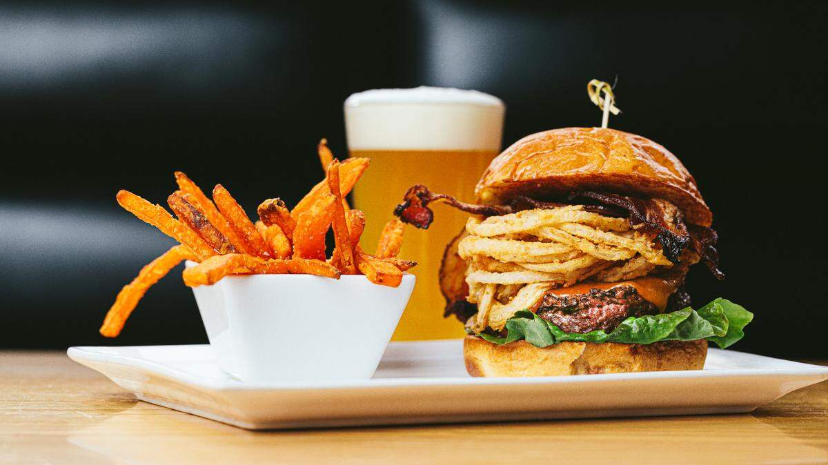 The Texas Longhorn from The Cowfish Sushi Burger Bar.