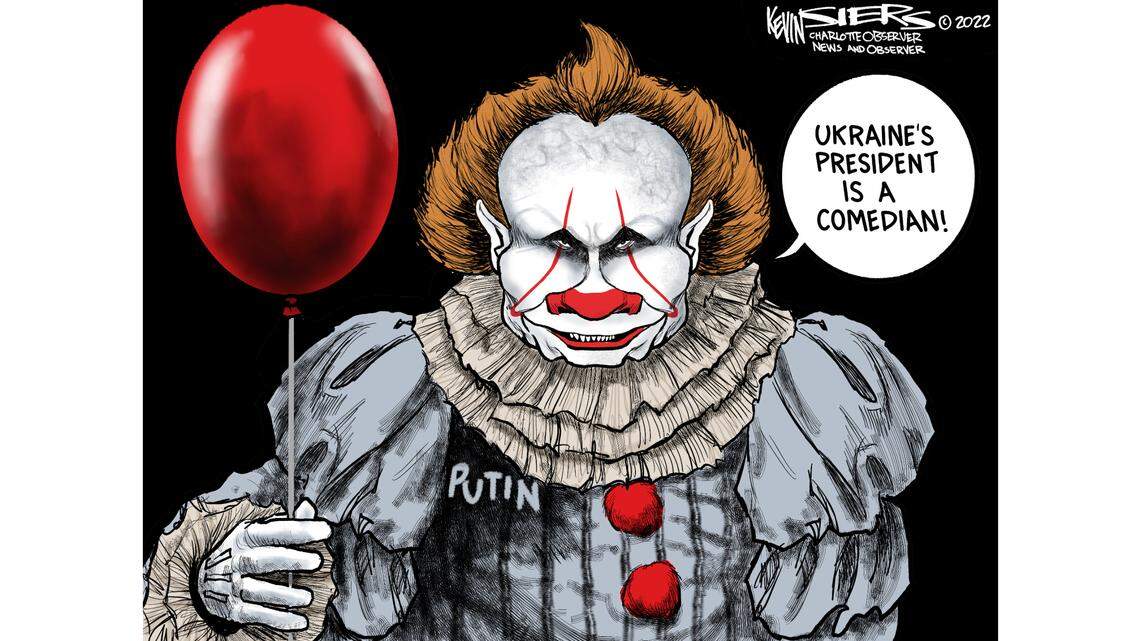 Kevin Siers cartoon: Putinwise