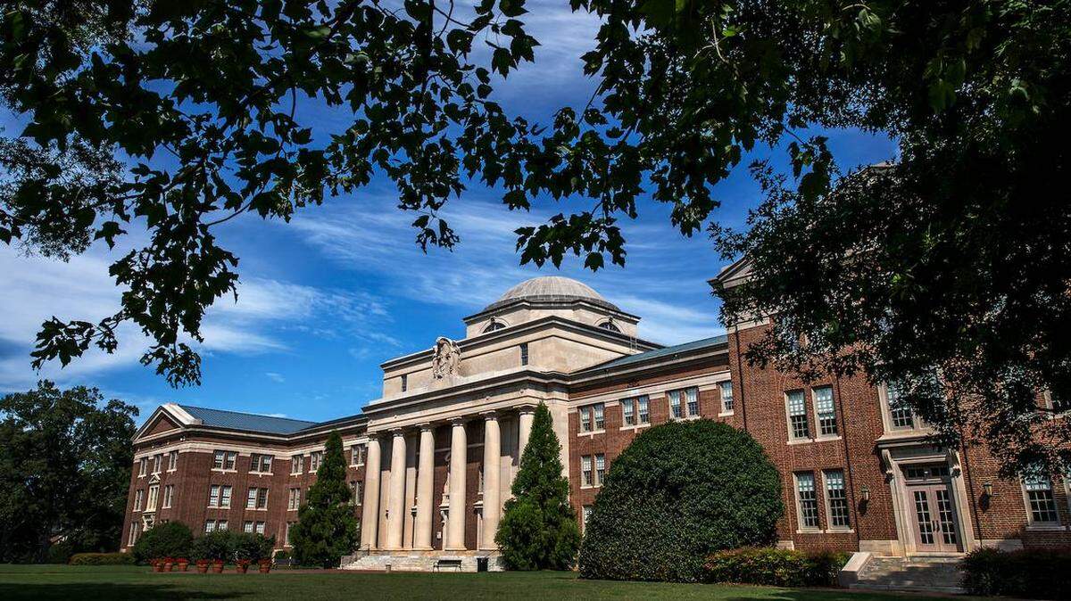 Davidson College announced Nov. 7, 2023 that it will keep the Chambers name on its central academic building. Maxwell Chambers was a slave owner whose gift in 1855 may have kept the college from closing. The decision came after lengthy examination into how the school could acknowledge its ties to slavery while also preserving a portion of its history.