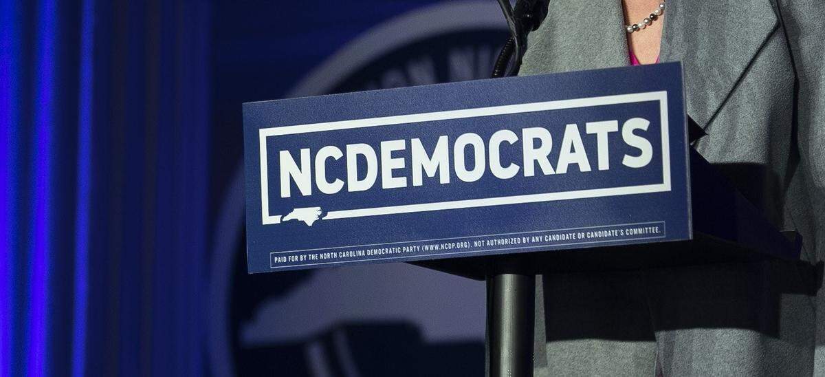 A North Carolina Democratic official has filed a complaint with party leadership saying three members used hate speech and made Islamophobic statements about him when he announced a run for a state officer spot.
