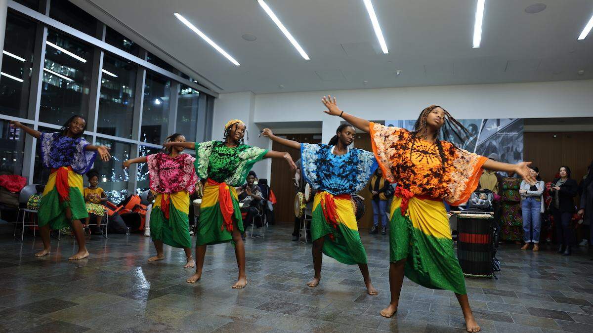 A Sacred Dundun dance workshop will take place during Harvey B. Gantt Center for African-American Arts + Culture’s Kwanzaa celebration on Dec. 28.