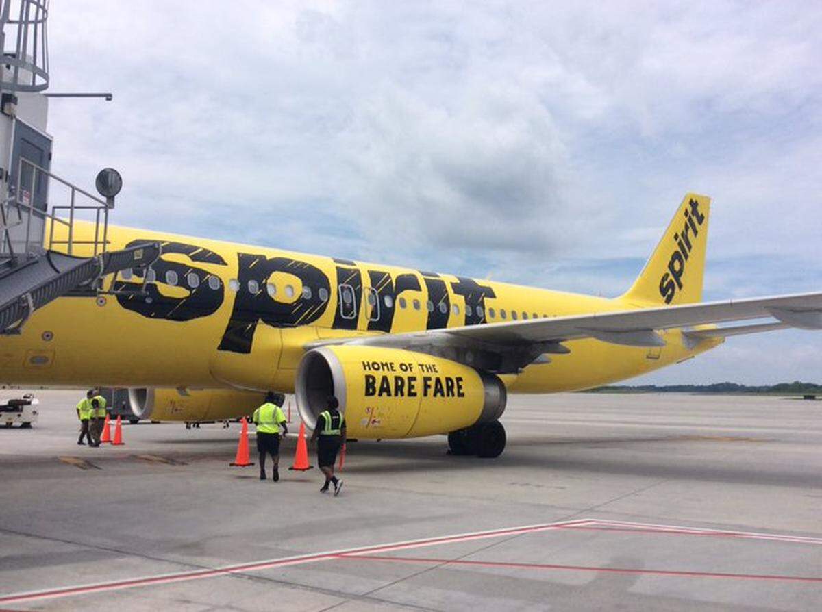 Spirit Airlines, a low-cost carrier in Charlotte, filed for bankruptcy.