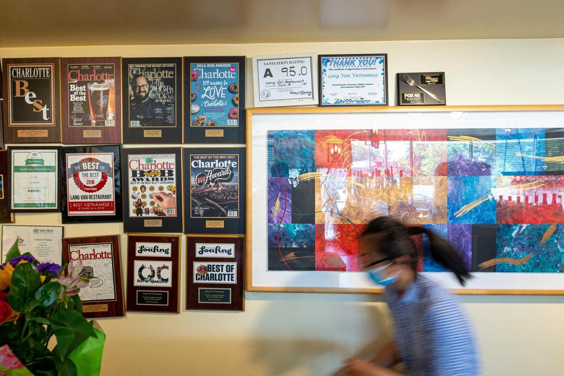 Lang Van is a neighborhood staple in Plaza-Shamrock and has several awards for having the best Vietnamese cuisine in Charlotte. Customers are familiar with the hustle of the staff as they buzz around to serve everyone efficiently.