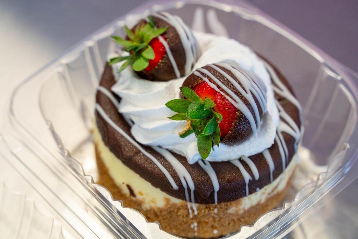 BW Sweets’ Chocolate Covered Strawberry Cheesecake.