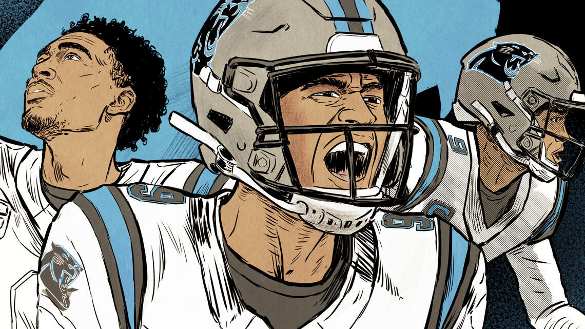 Celebrate the Carolina Panthers’ season opener with a Bryce Young poster