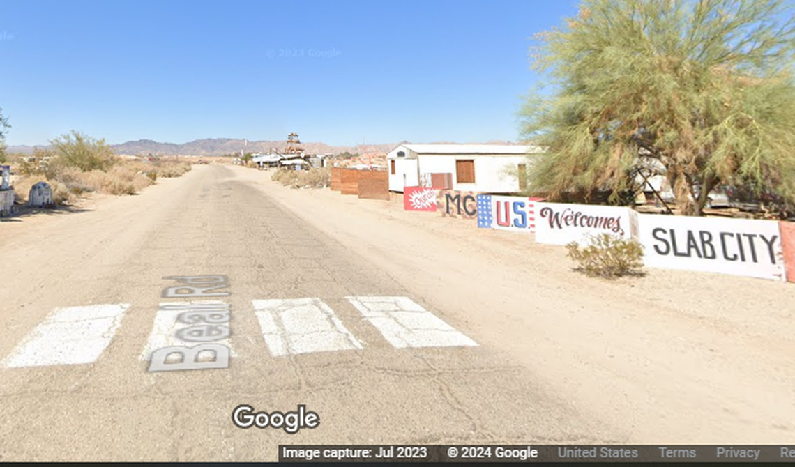 Slab City is also located about 50 miles from the U.S.-Mexico border, which may have been the Charlotte suspect’s intended destination.