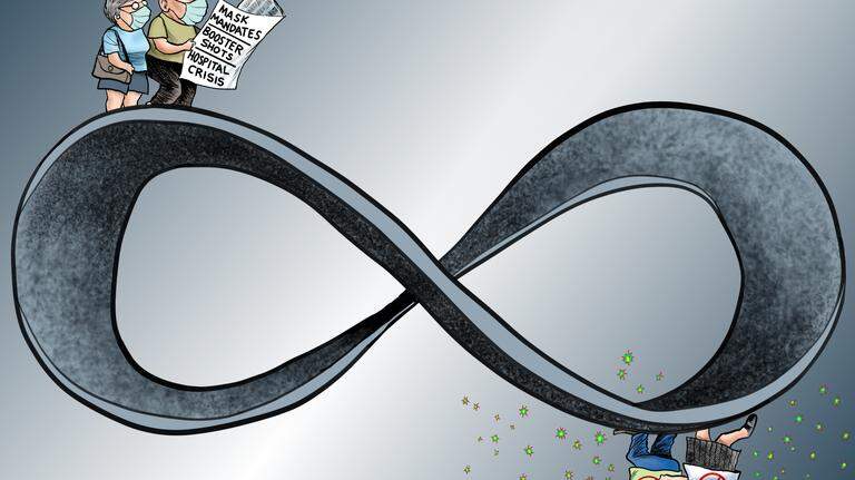 Kevin Siers cartoon: Long Long Covid