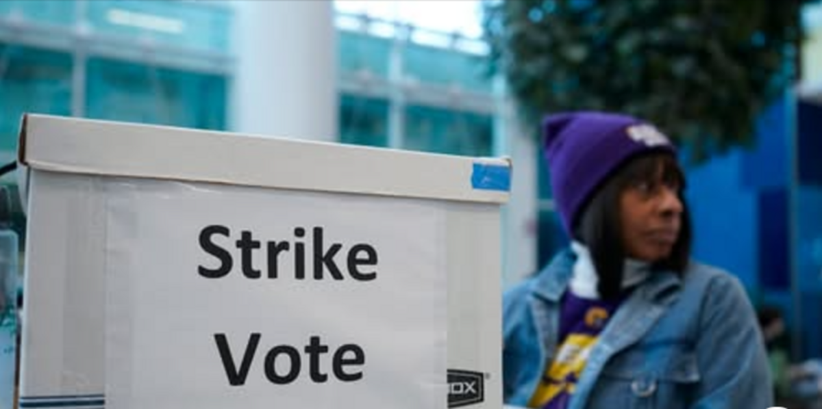 Charlotte airport contract service workers went on strike Monday, Nov. 25, at the start of an anticipated record-setting Thanksgiving travel week.